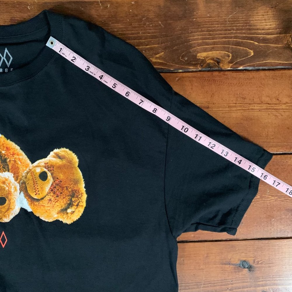 Unisex Trippie Redd 1400 Teddy Bear Black 100% Cotton X-Large T-Shirt EUC - Picture 9 of 10